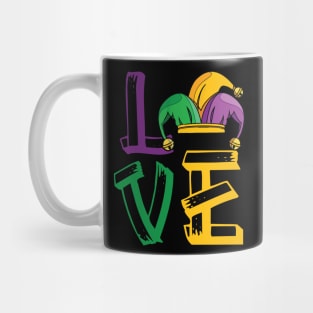 Mardi gras love Mug